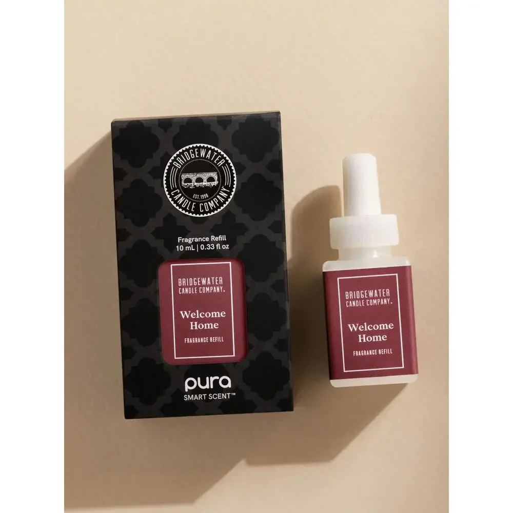 Pura Bridgewater Candle Fragrance Refill Pods Welcome Home & Afternoon